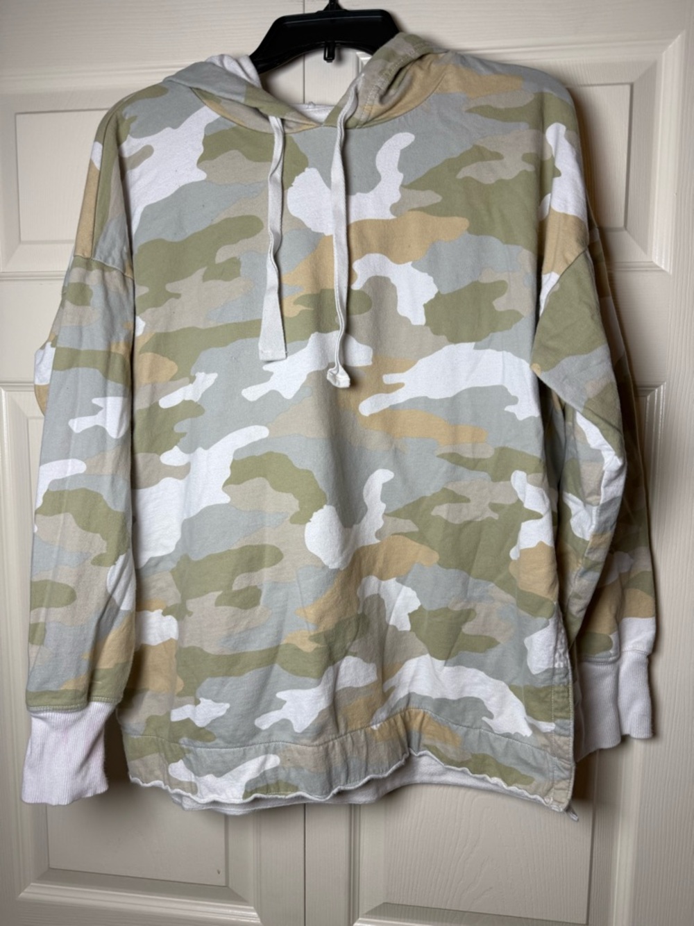 Aerie Oversized Sunwashed Desert Camo Hoodie